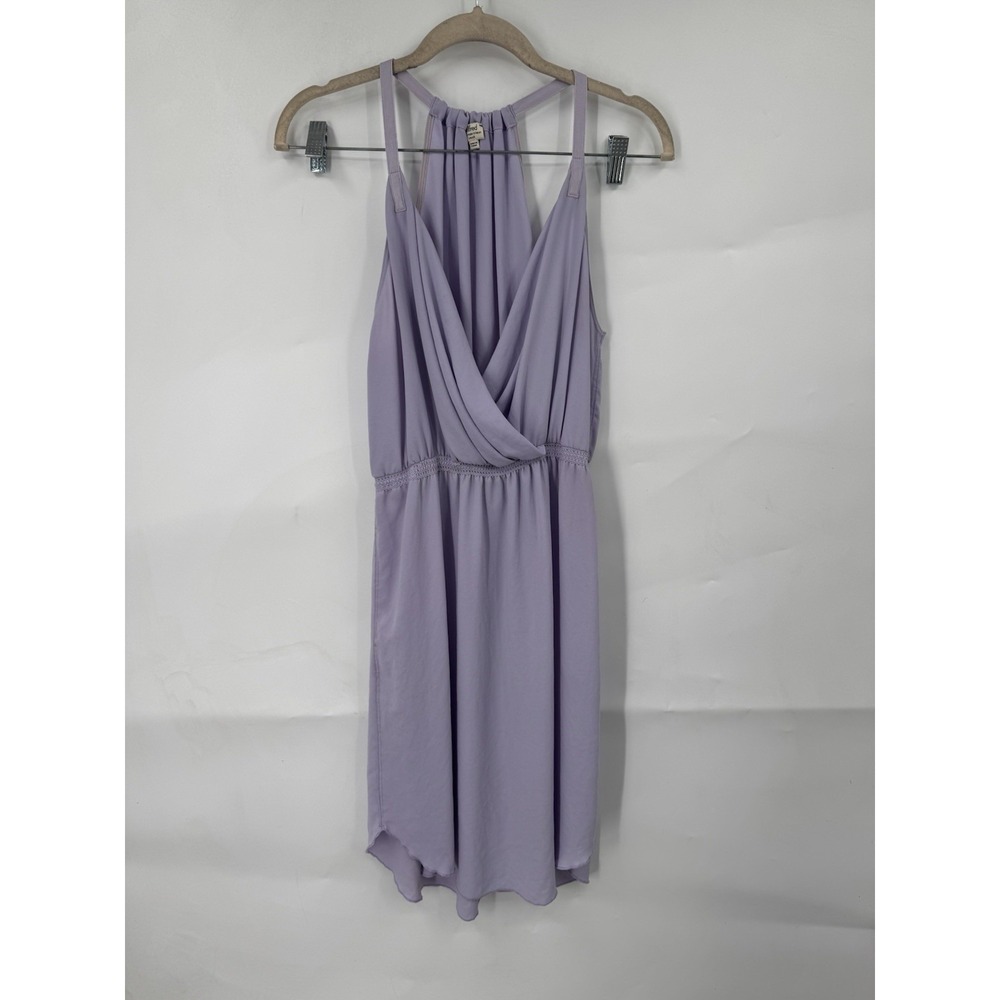 Wilfred Free Sabine Dress Sz S Lavender Lilac‎ Mini Dress Preppy Fairy Whimsical